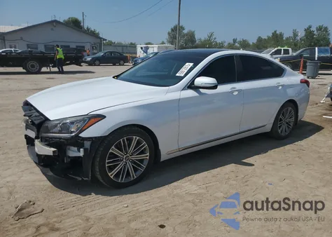 2018 Genesis G80 Base из США, поврежденный, VIN KMHGN4JE6JU263150